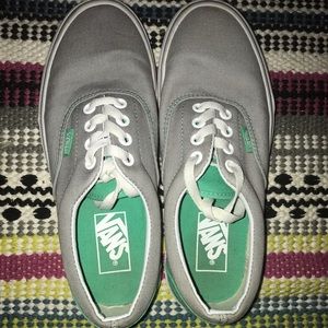 Vans Grey and Teal Women’s